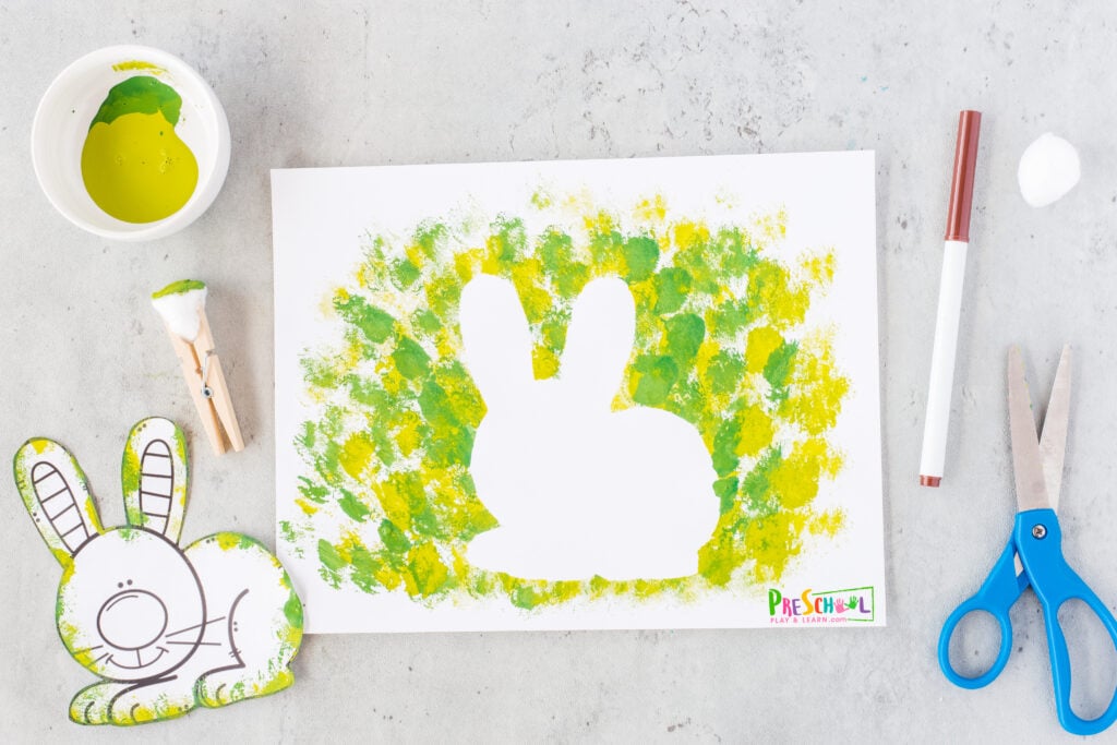 bunny craft for preschoolers