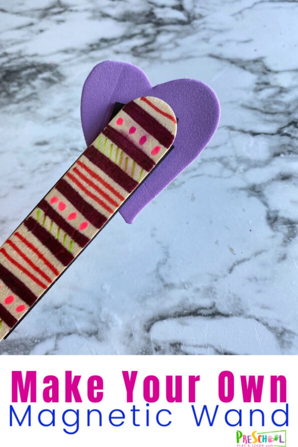 Make Your Own Wand Preschool Activity