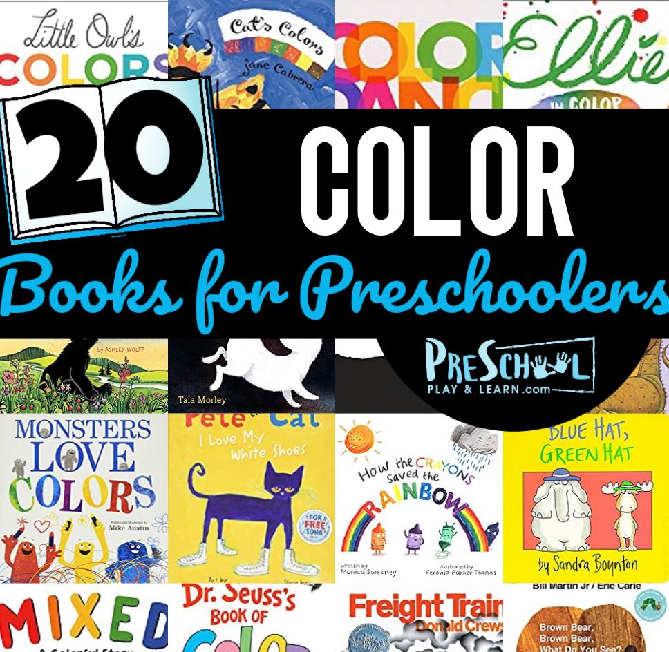 Children's books about colors are a fun way to introduce young readers to the concepts of colors and color mixing. This list of color books for preschoolers includes all kinds of stories featuring fun characters, creative stories, and brightly colored illustrations. These color picture books are perfect for toddler, preschool, pre-k, kindergarten, first grade, 2nd grade, and 3rd graders too.