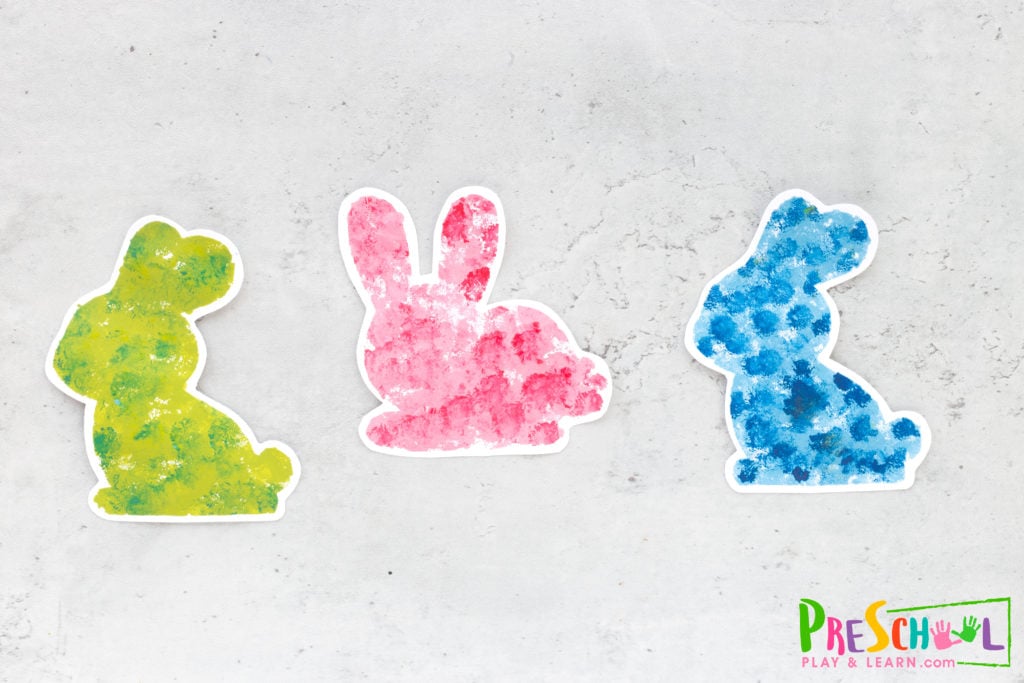 spring painting project for preschoolers