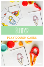 FREE Summer Playdough Mats Activity for Preschoolers