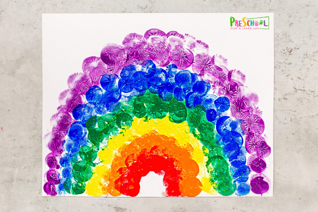 rainbow craft for kids