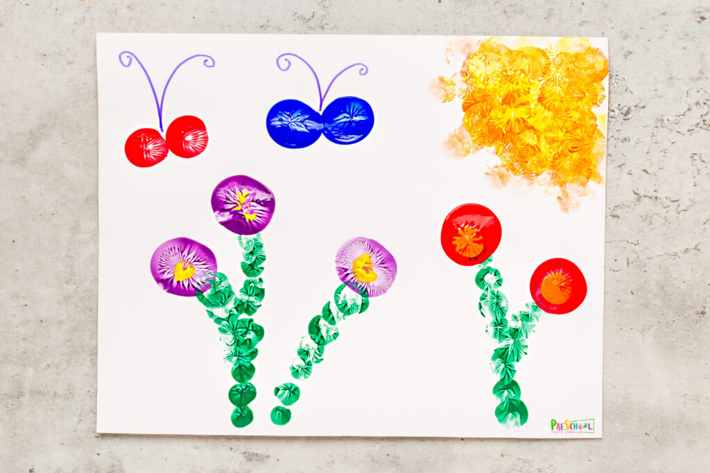 spring craft for toddlers