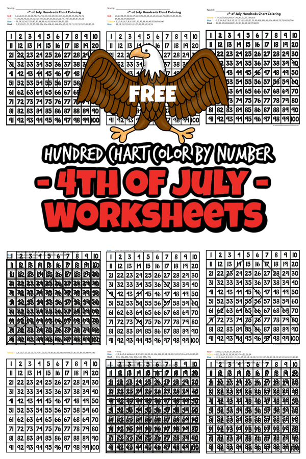 4th of july worksheets