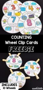 free printable counting wheels