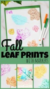 fall leaf printing activity