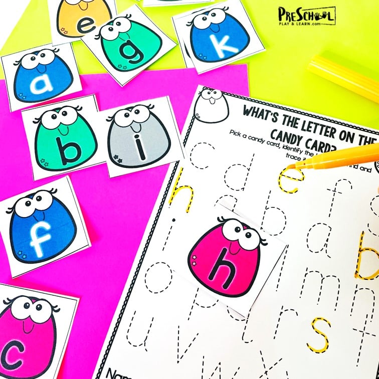 letter recognition activity for preschoolers