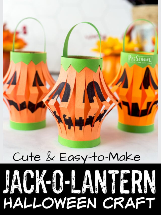 Jack-o-Lantern Halloween Pumpkins Craft