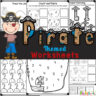 🏴‍☠️ FREE Printable Pirate Worksheets for Preschoolers