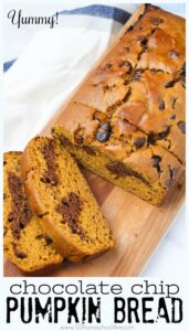 pumpkin chocolate chip bread recipe