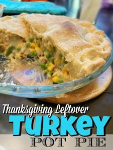 thanksgiving leftover turkey pot pie recipe
