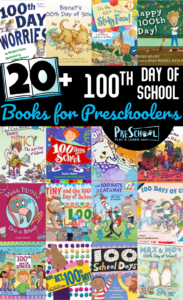 Celebrate that you've completed 100 days of school with theses fun-to-read 100th day of school books for kids! Use these fun 100 days of school books with preschool, pre-k, kindergarten, first grade, and 2nd graders too.