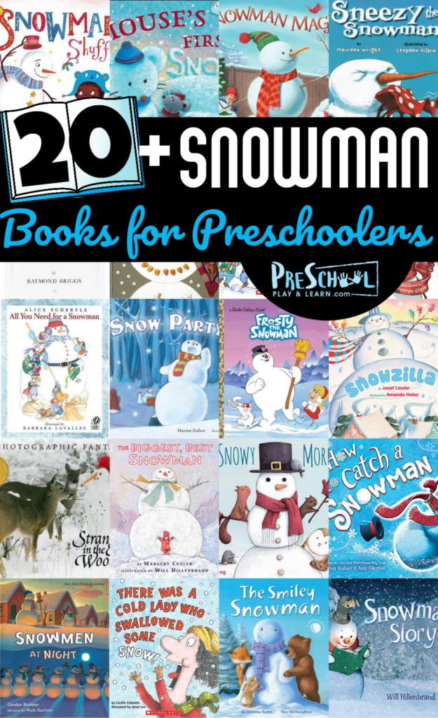 Winter is here, so it is the perfect time to enjoy books about snowmen, snow days, and all the winter fun to be had. This list contains 25 of the best snowman books for preschoolers including with wordless picture books, fun stories, and magical characters. These children's books about snowmen are perfect for toddler, preschool, pre-k, kindergarten, first grade, 2nd grade, and 3rd graders to cuddle up and read this January.
