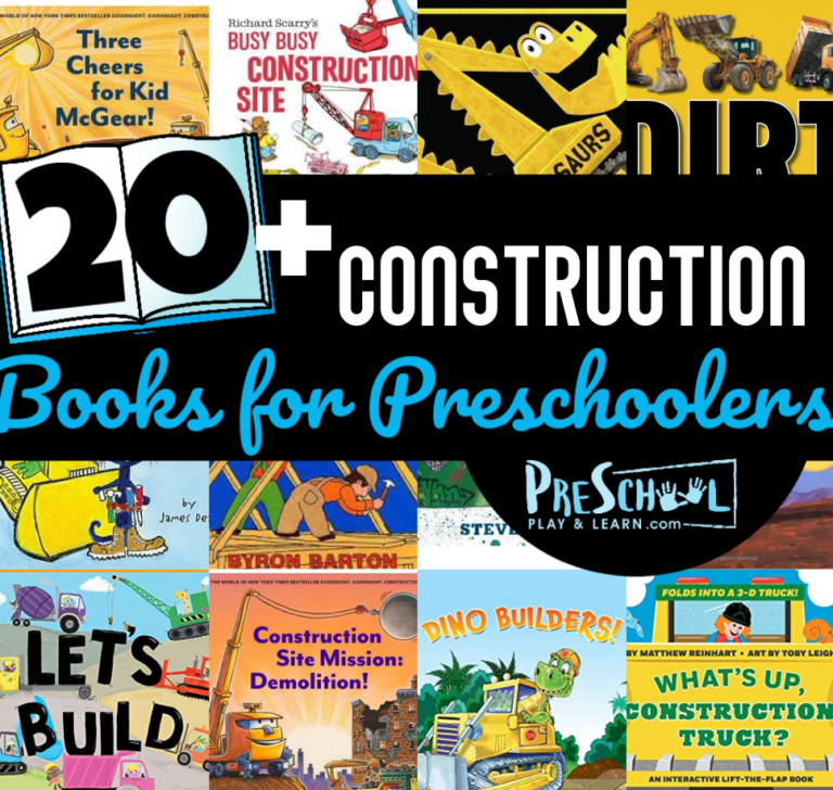 Construction Books for Preschoolers