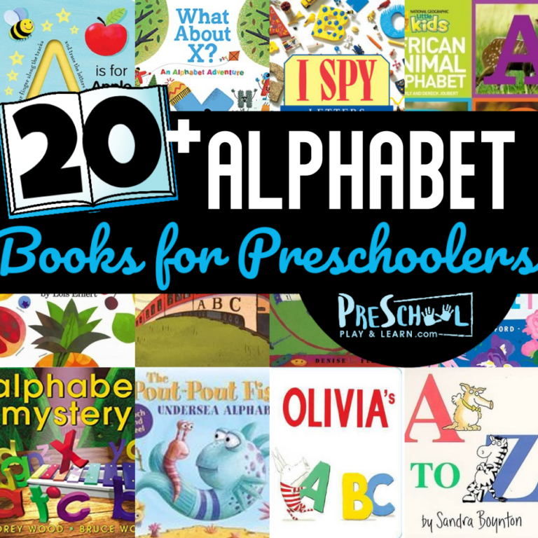 20 Alphabet Books for Preschoolers