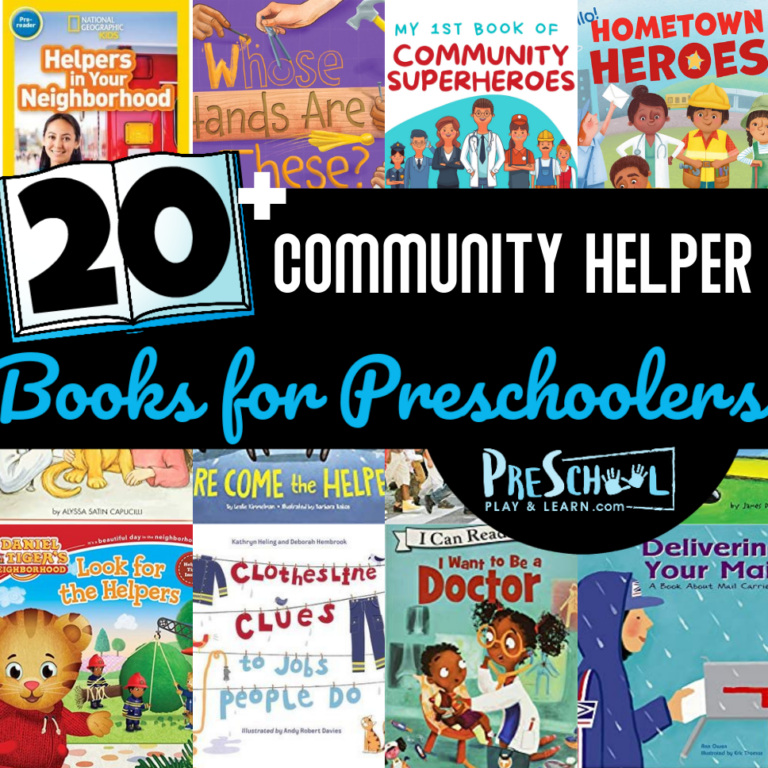 25+ Community Helper Books for Preschoolers