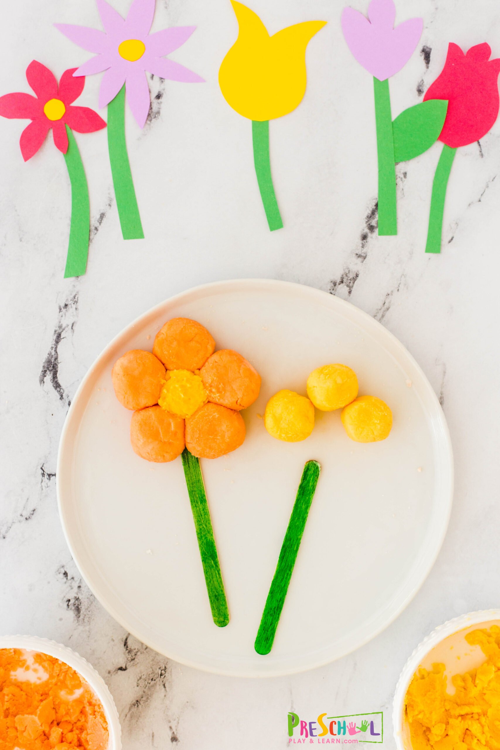 🌸 Flower Science Activity for Preschoolers