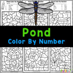 Printable Jack and the Beanstalk Color by Number Worksheets