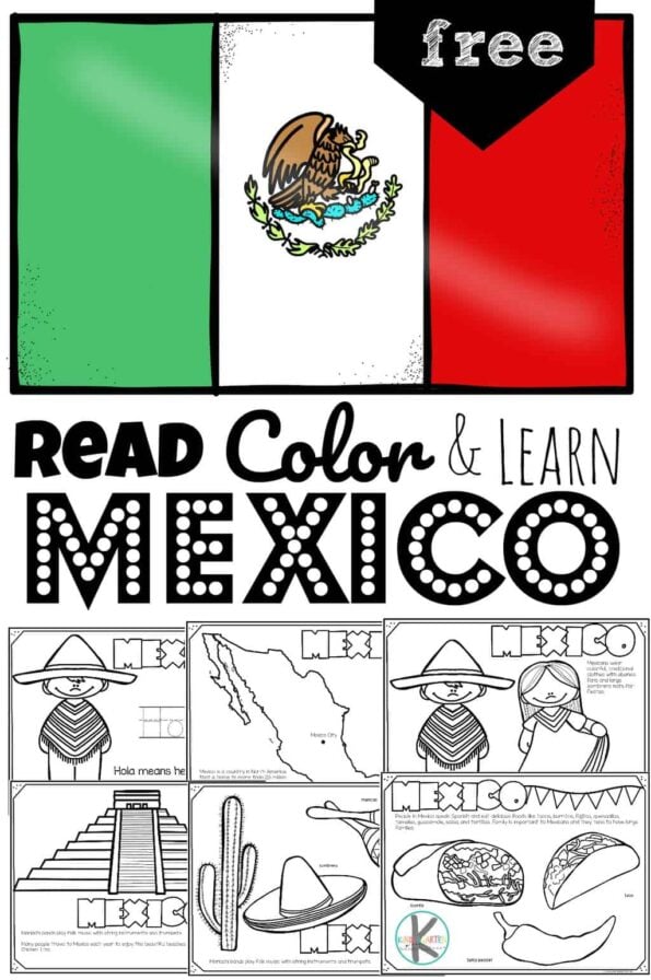 FREE Printable Spanish Colors Games for Preschoolers