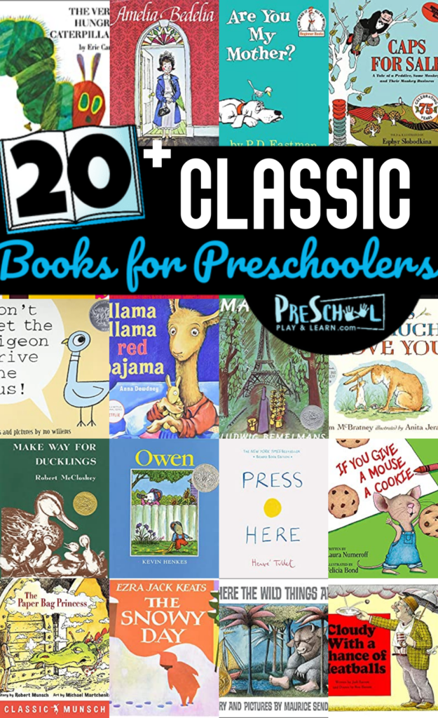 Even preschoolers can enjoy classic children's book with these lovely pictures books filled with engaging pictures and simple text for kids!
