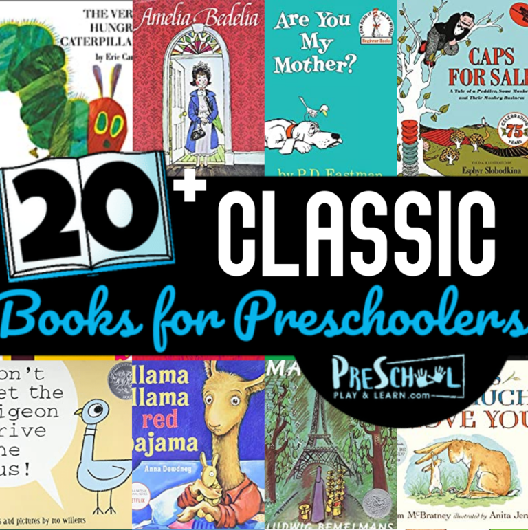 20 Classic Books for Preschoolers and Kids