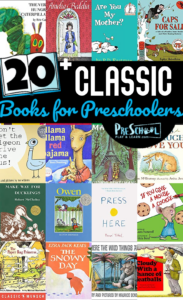 Whether you are a new parent looking to fill your library with classic children's books or a teacher prepping a lesson - these classic books for preschoolers are a great way to help kids acquire a love of reading. Each of these classic books for kids has endearing characters, great life lessons, and are stories that have endoured through the decades! So pick out your favorite children's classic books to read with your toddler, preschool, pre-k, kindergarten, and first grade student.