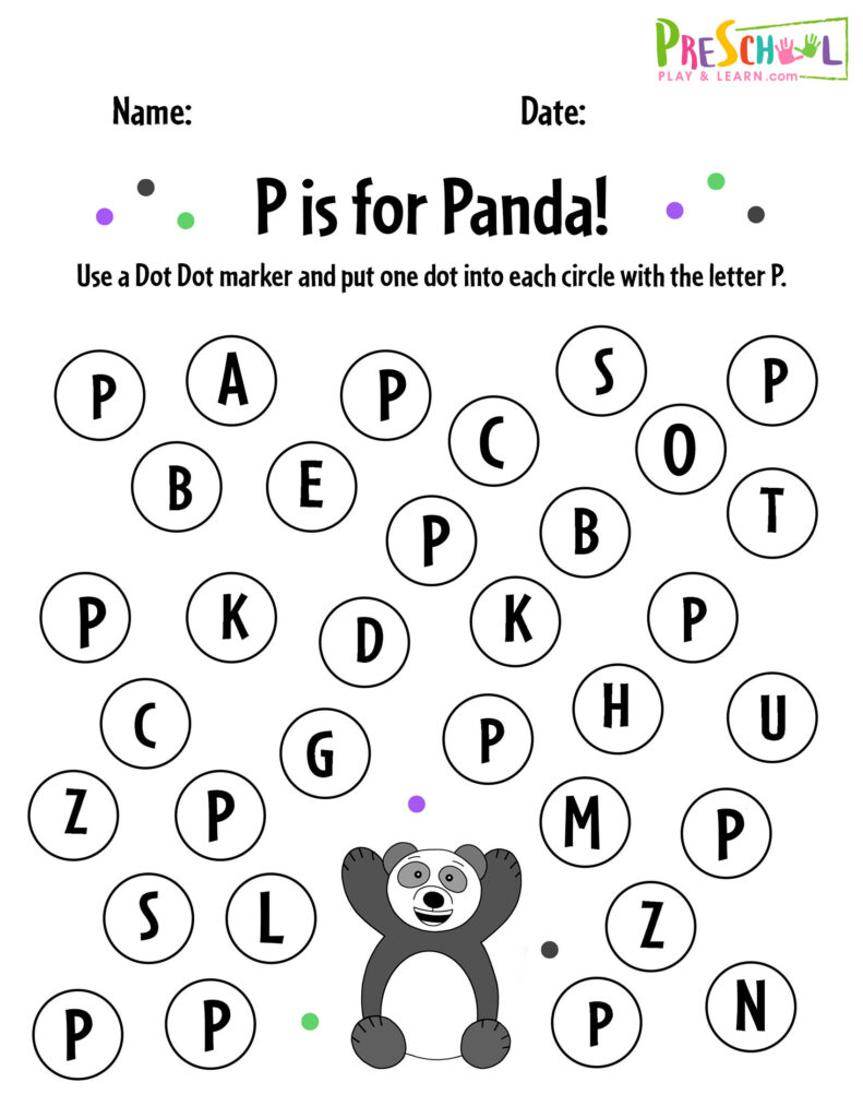 Cute Panda Printable