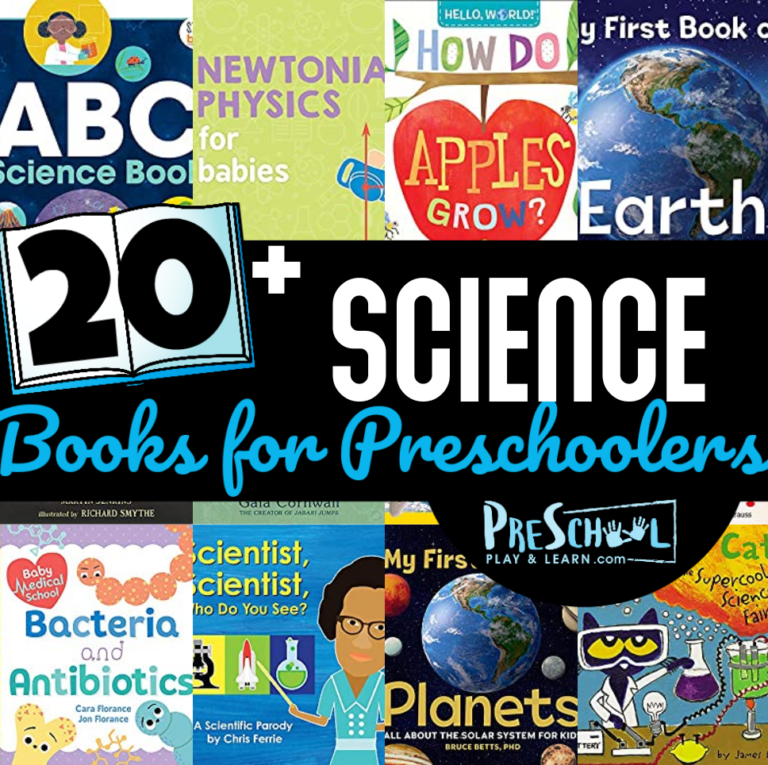 20 Science Books for Preschoolers