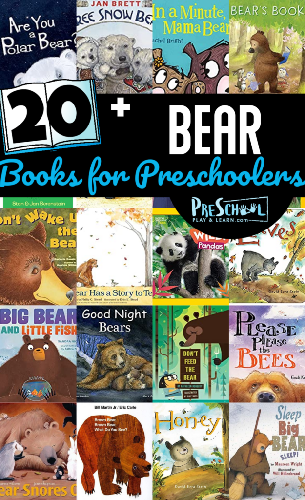 Looking for fun-to-read bear books for preschoolers? We have picked out some really cute bear books filled with beautiful illustrations to delight your kids. These berar books for children are perfect for toddler, preschool, pre-k, kindergarten, first grade, 2nd grade, 3rd grade, 4th grade, and up! So pick up your copy, cuddle up, and you are ready to impove early literacy with these terrific bear book suggestions!