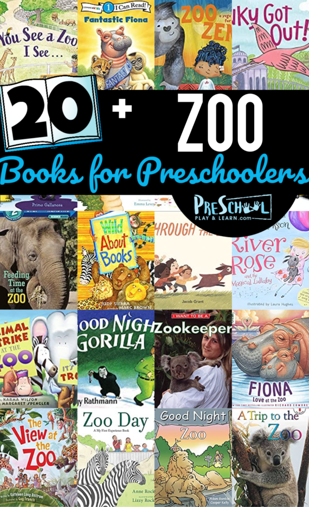 Fun-to-read zoo books for kids with lively stories, beautiful illustrations, and catchy words for preschoolers who love animals!