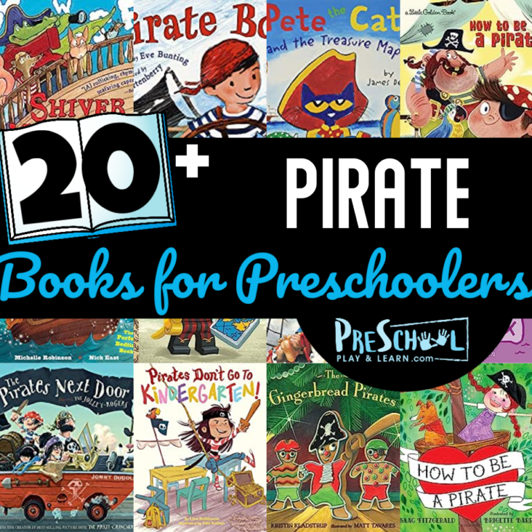 Best Pirate Books for Preschoolers and Elementary Kids