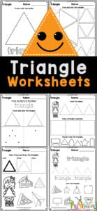 Calling all parents, teachers, and kiddos! Upgrade your shape game with our amazing FREE triangle worksheets! Delight your little learners as they dive into the world of triangles, mastering their shapes and names. Designed for preschool, pre-k, kindergarten, and 1st graders, these engaging triangle tracing worksheet pages are an absolute hit!