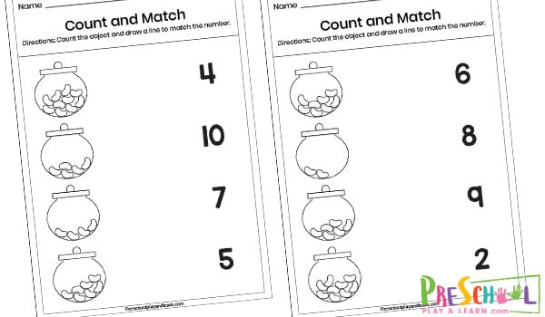 count-and-match-worksheet