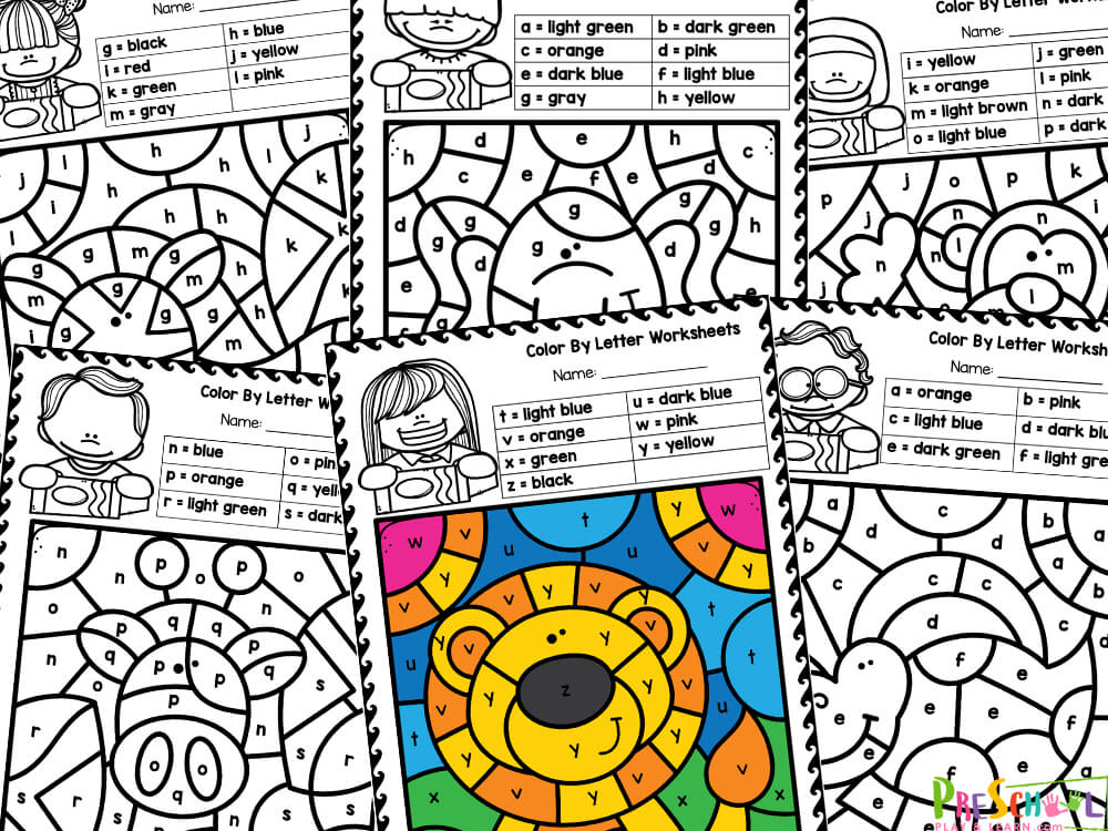 There are six pages in this pack. Each page includes an image that is to be colored in. The themes for each page are:

an alligator
a zebra
a giraffe
a lion
an elephant
a monkey