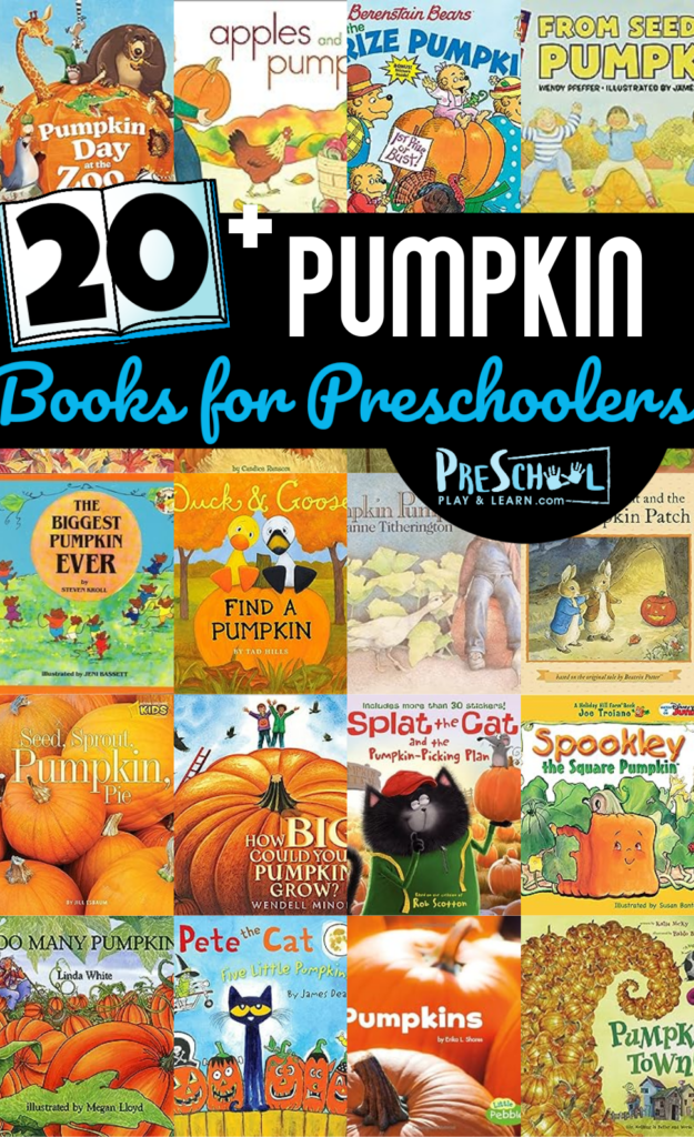 Pumpkin lovers, rejoice! Fall is finally here, which means it's time to indulge in all things pumpkin!

We've rounded up the most delightful and engaging pumpkin books for your little ones to enjoy this autumn season! From adorable tales of friendly pumpkins to exciting adventures in pumpkin patches, these books are guaranteed to bring joy and excitement to your child's reading time.

Whether you have a curious toddler, a creative pre-k kiddo, a budding kindergartener, or an eager first or second grader, these preschool pumpkin books are sure to captivate their imaginations and foster a love of reading together.

So, grab a cozy blanket, brew some warm apple cider, and get ready for some quality snuggle time with your little ones. It's the perfect opportunity to create precious memories and inspire a lifelong love for books and all things pumpkin!