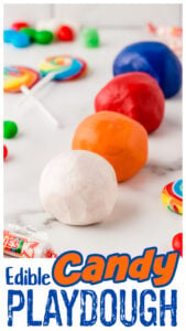 Your kids are going to love this new recipe for edible playdough that uses only 2 ingredients to make this safe-to-eat and fun-to-play with play dough recipe! This candy playdough is perfect for toddler, preschool, pre-k, kindergarten, and first grade students. So grab these simple ingredients to whip up this play doh that you can eat!
