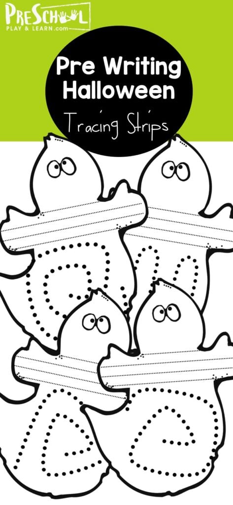 As an preschool teacher, I'm always on the lookout for engaging activities that promote essential skills in our little learners. Today, I want to share a fantastic free printable activity that focuses on developing pre-writing skills in preschoolers. These halloween learning activities for preschoolers are not only fun with cute silly ghost printables, but educational too. Print the free halloween activiteis for preschool for spook-tacularly fun this Halloween season in October!