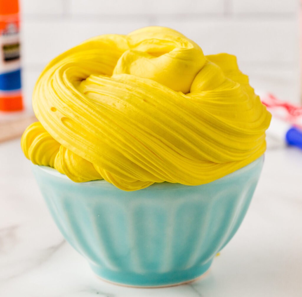 Looking for a fun activity that develops hand muscles, coordination, and creativity? Try this amazing, homemade fluffy butter slime recipe!