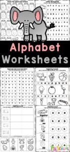 Calling all parents and educators! Looking for a fun and educational alphabet activity for your little ones? Look no further! These alphabet worksheets are filled with cute clipart and meaningful practice for toddler, preschool, pre-k, and kindergarten age students. These letter tracing worksheets are perfect for developing your child's early literacy skills while having a blast. Simply print the alphabet tracing worksheets and you are ready to play and learn!