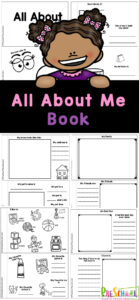FREE All About Me Printable Book for Preschool Activitities