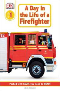 A Day in the Life of a Firefighter was written by Linda Hayward. This early reader shows what happens in the day to day life of a real firefighter.