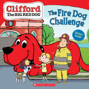 The Fire Dog Challenge was written by Meredith Rusu. Join Clifford and his dog friends as they head to the local fire department for the fire dog challenge, and a chance to become a fire house dog. Kids will love the adorable cartoon illustrations, and the way the characters learn an important lesson about bravery.