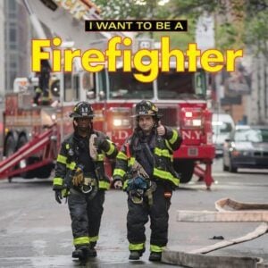 I Want to Be a Firefighter was written by Dan Liebman. This nonfiction picture book pairs simple text with colorful photographs to introduce young readers to the jobs that firefighters do and the gear that they wear.