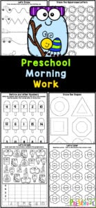 Are you looking for preschool morning work worksheets? Look no further! We have a wide range of engaging and educational worksheets available for free download. These free preschool worksheets are perfect for keeping your little ones occupied in the morning while they learn and have fun. Get your morning worksheets for preschoolers today!