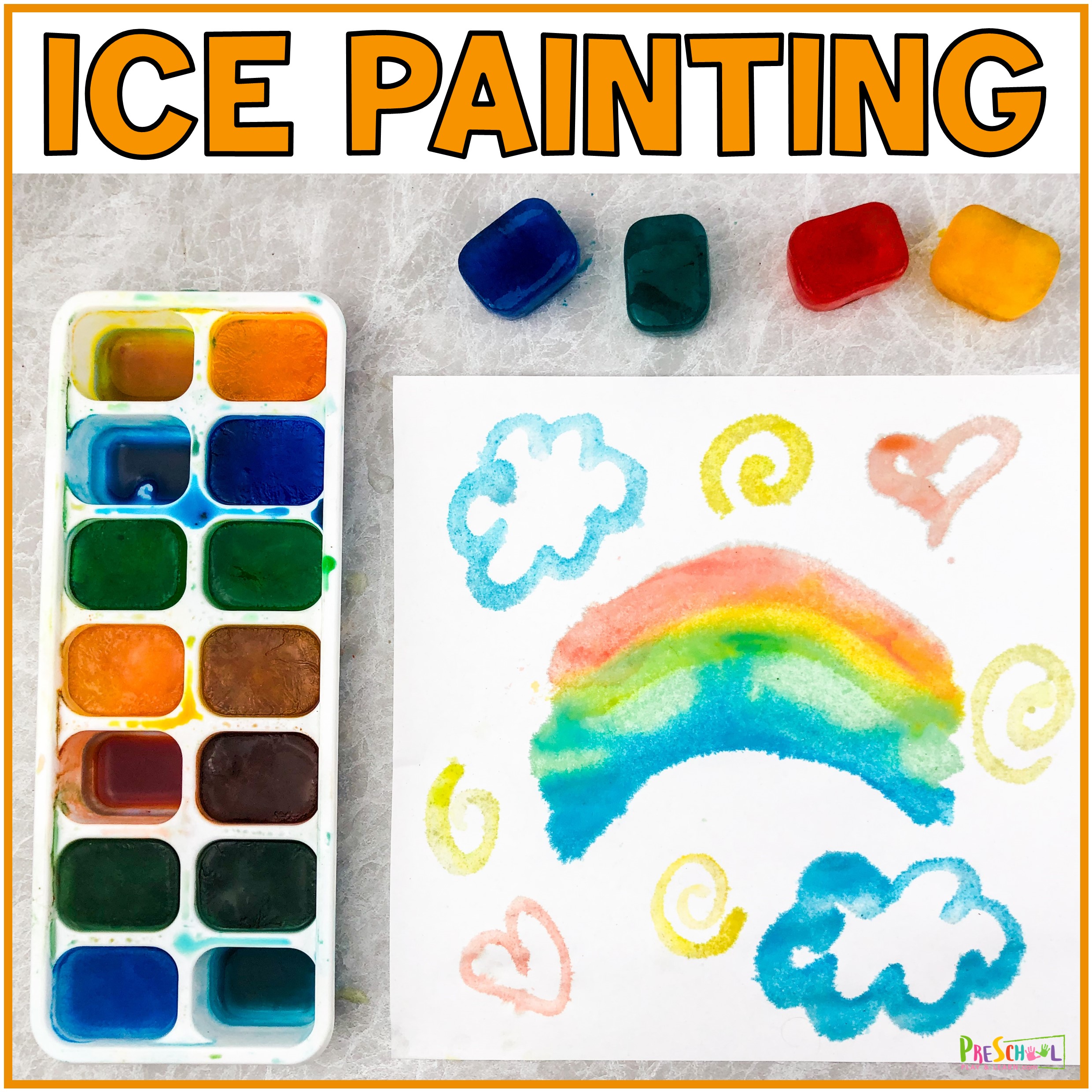 Ice Cube Art For Kids