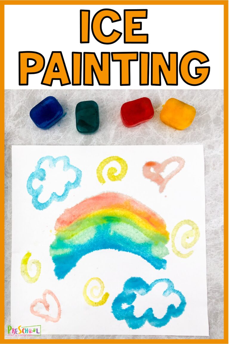 Ice Painting: A Cool and Creative Preschool Summer Activity