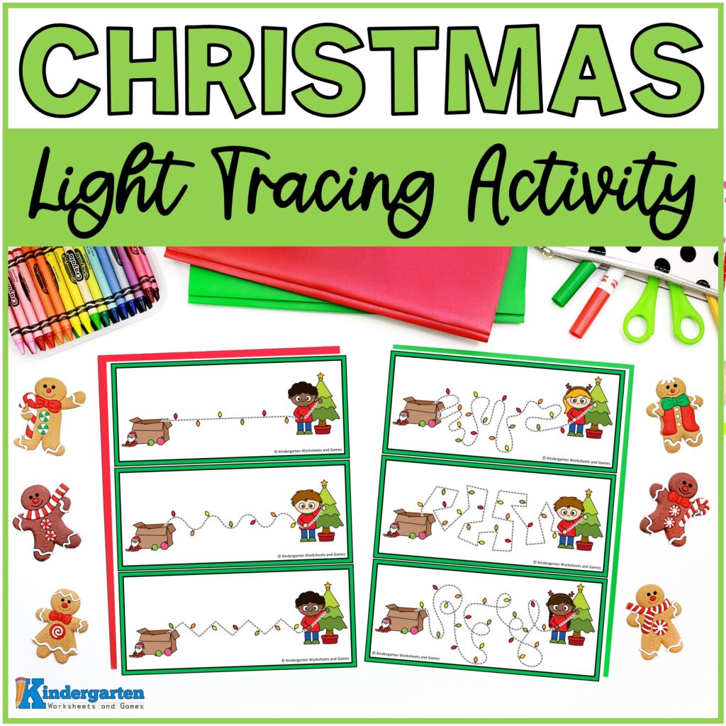 Boost your kids' fine motor skills with fun and easy Christmas tracing printable sheets —perfect activity for preschool and kindergarten!