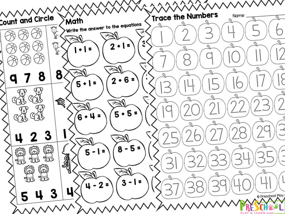 Worksheets for preschool Start by scrolling to the bottom of the post, under the terms of use, and click on the text link that says >> __________ <<. Theย free printable pre k worksheets pdfย file will open in a new window for you to save freebie. Now print offย the no-prep rhyming words worksheets! These worksheets come in black and white. ย