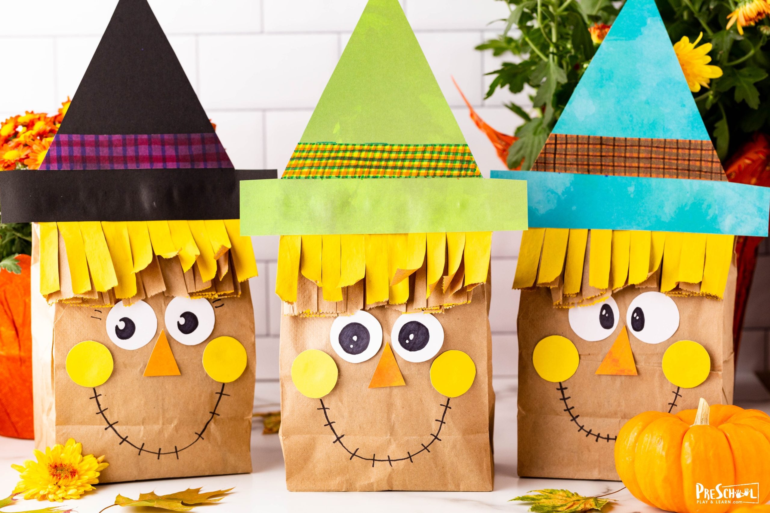 Paper Bag Scarecrow