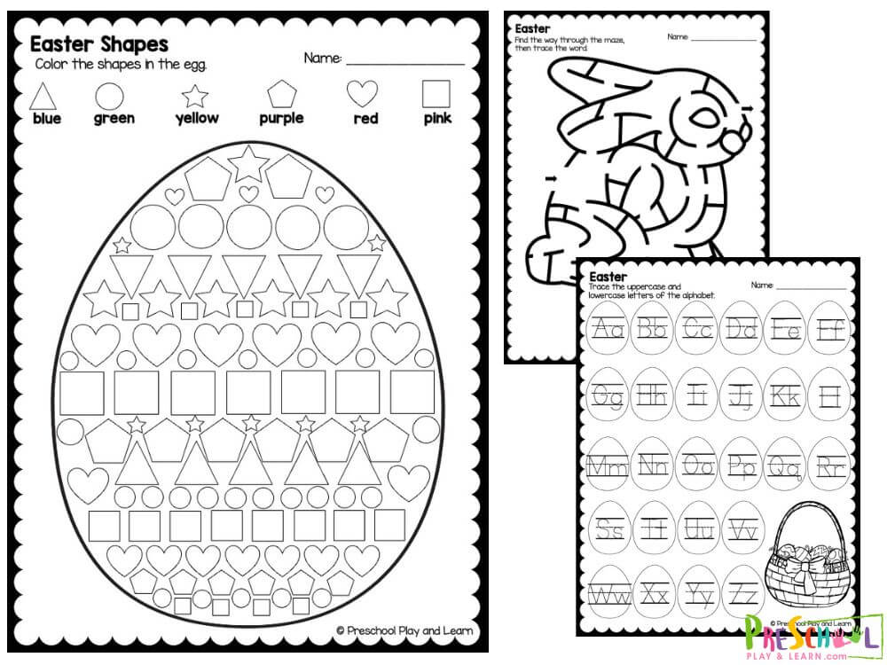 Hop into spring with our fantastic pack of 20 Easter printables designed to make learning enjoyable for your little ones! These engaging pages feature delightful Easter-themed clipart including bunnies, eggs, baskets, crosses, flowers, and carrots. Your young learners will have a blast while developing fine motor skills and exploring numbers and letters. Get ready for a fun-filled educational experience this April!